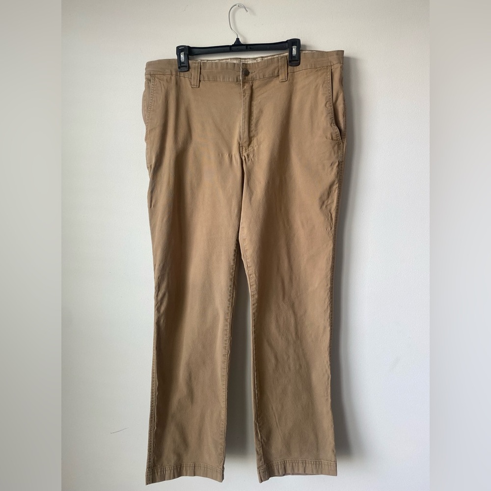 Columbia Flex ROC Tan Brown Regular Fit Khaki Cargo Pants in Size 40x32
